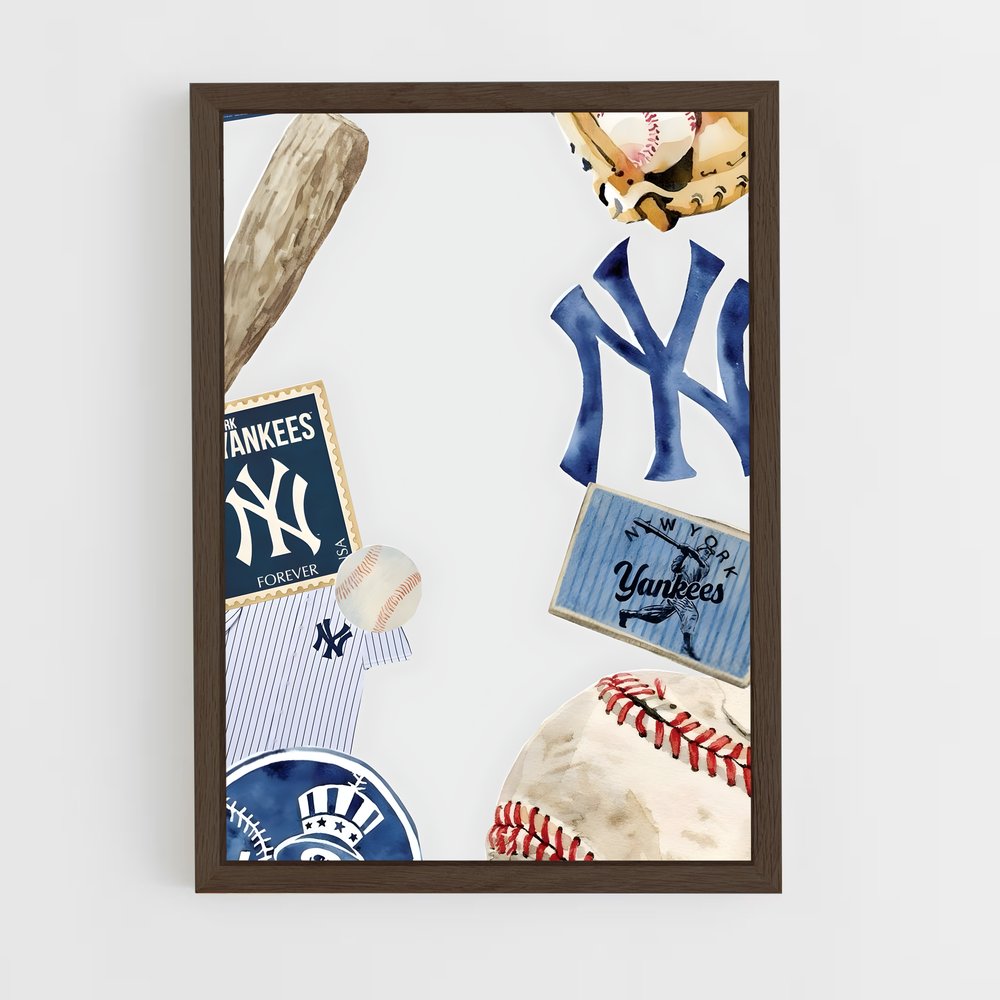 Poster Yankee Glory – affiche Baseball (vue 5)